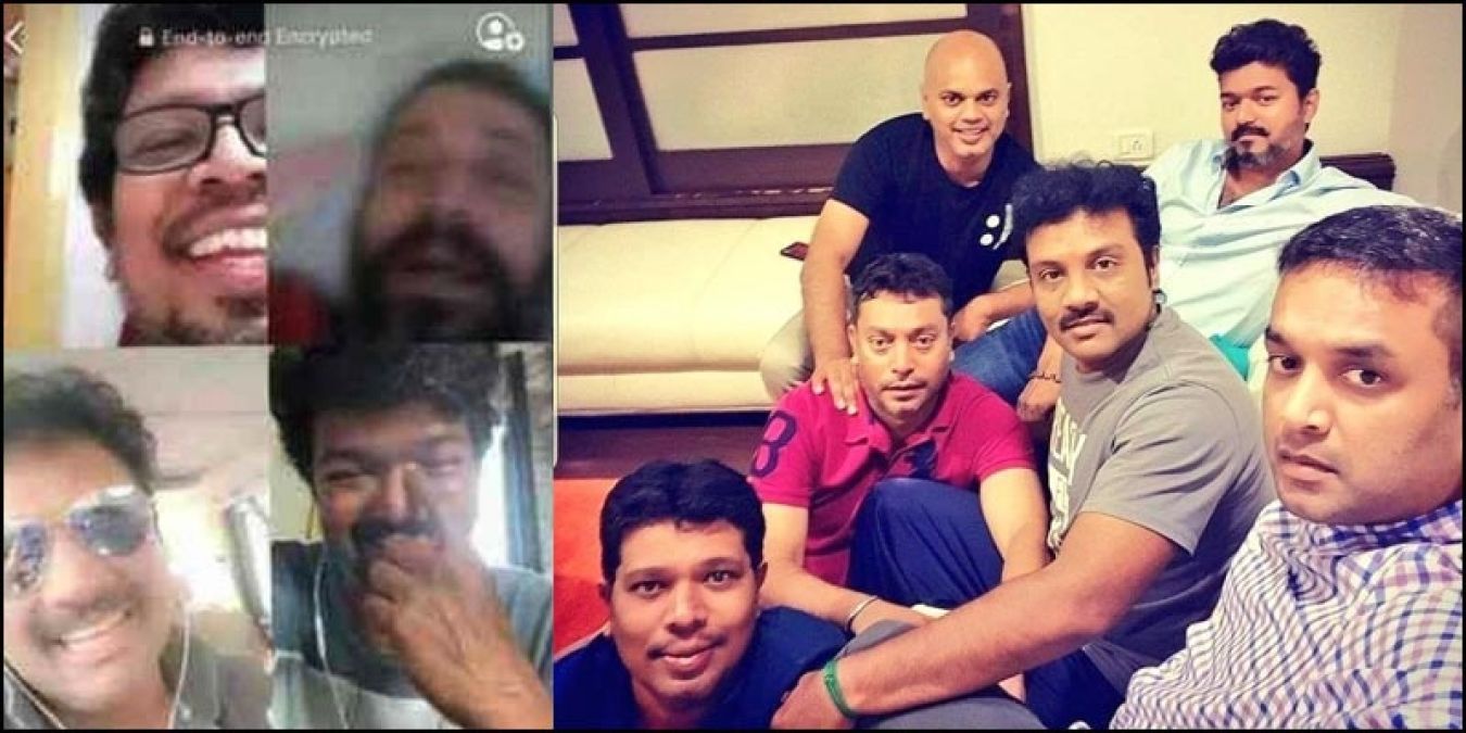 Thalapathy Vijay celebrated Friendship Day with his friends