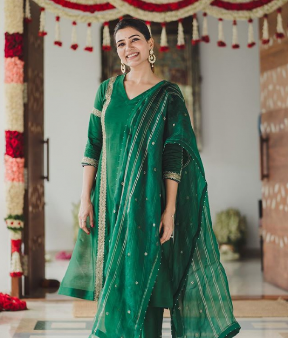 This simple sari of Samantha Akkineni is very expensive, you will be shocked after knowing the price