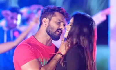 Khesari Lal's new song makes splash with its release, see these stunning videos