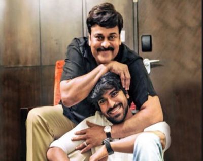 Ram Charan shares a delightful picture with Megastar Chiranjeevi wishing him on his birthday