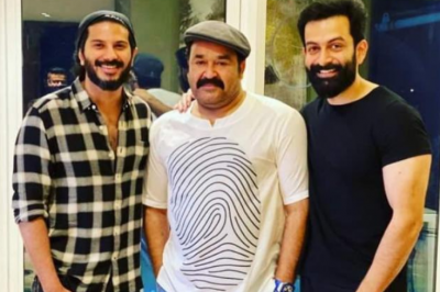 This photo of Salman, Mohanlal and Prithviraj wins hearts of fans
