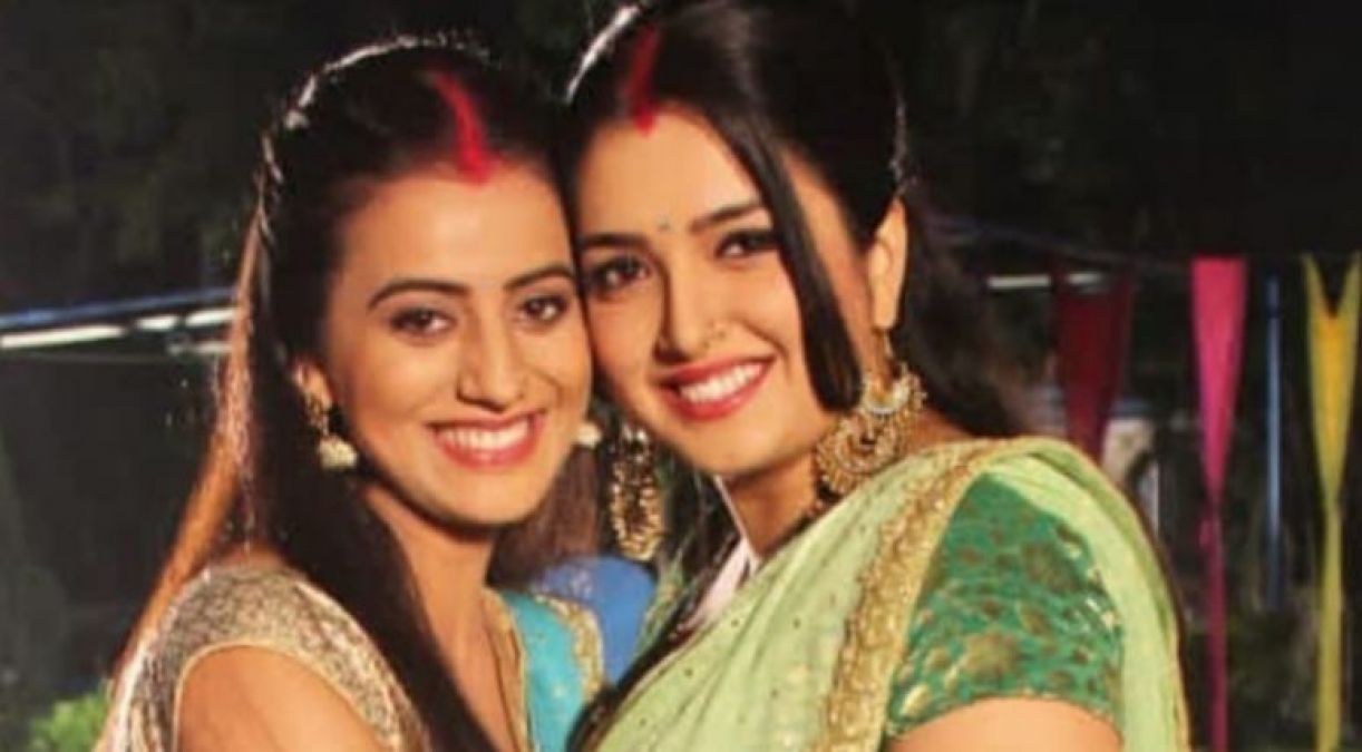 Amrapali Dubey celebrates Akshara Singh's birthday in a special way, here's the congratulatory message!