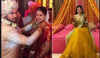 This actress wore Kanjeevaram saree at her wedding, see beautiful pictures