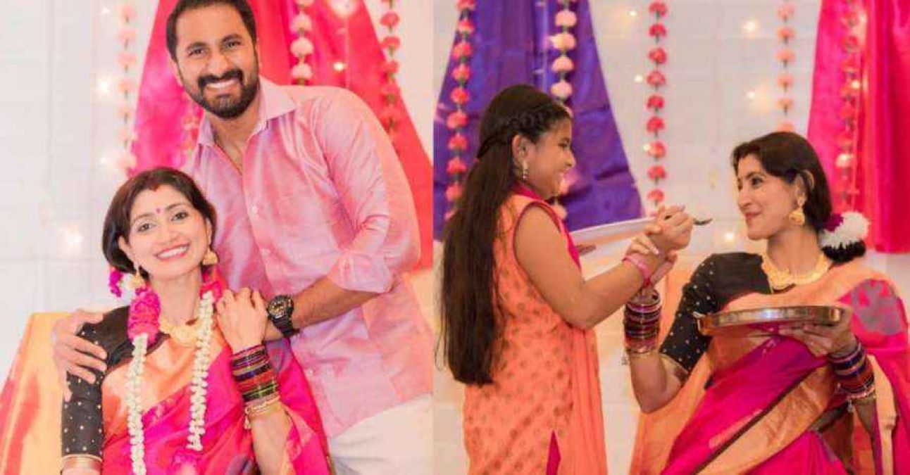 Pictures of this Malayalam actress's baby shower surfaced