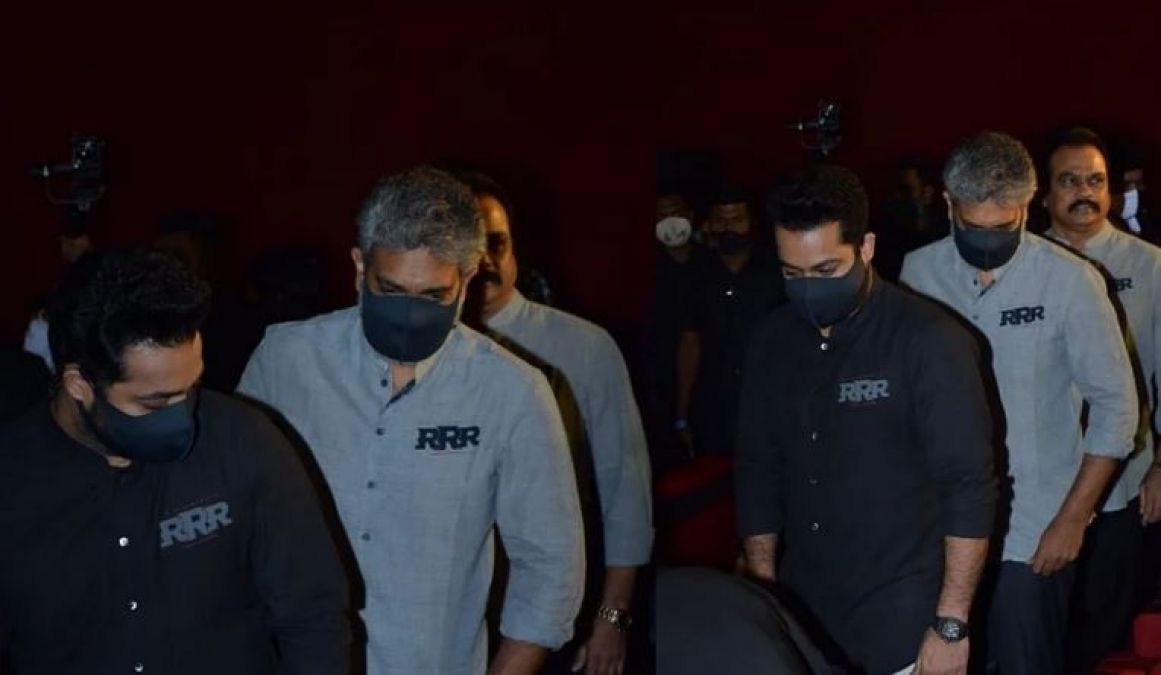 From Alia to Junior NTR, entire team at the trailer launch of 'RRR', see photos