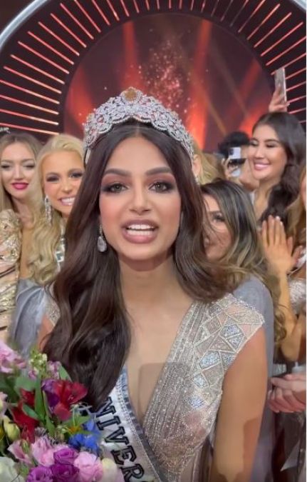 Harnaz Kaur Sandhu becomes Miss Universe 2021 by answering this question