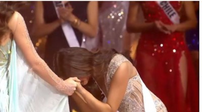 Harnaaz Kaur became Miss Universe, video goes viral