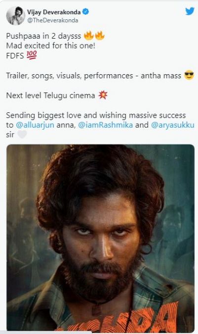 Allu Arjun's 'Pushpa' raises enthusiasm for fans as stars share these posts