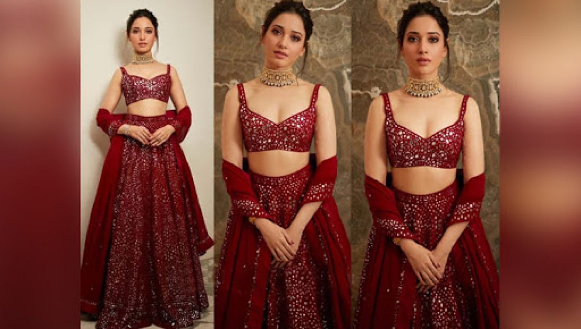 Tamannaah shared photos of her new look