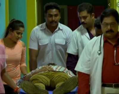 मलयालम के सीरियल मंजिल  विरिंजा  पूवु में मनु को हॉस्पिटल में ले जाया गया