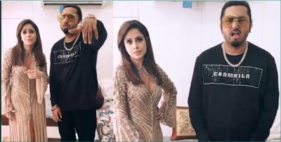 Punjabi rapper Honey Singh was seen dancing to 'Care Ni Karda' with Nusrat