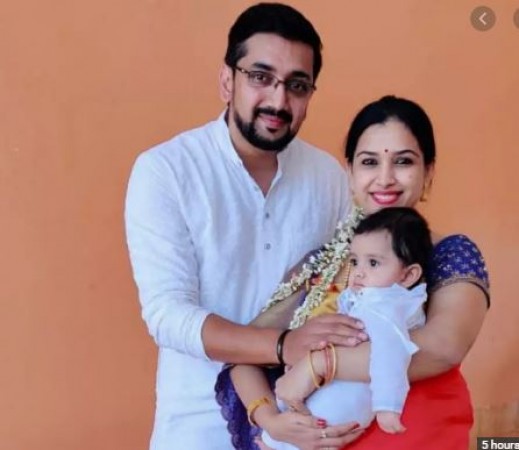 Actress Shweta Changappa shared a cute video of her son's naming ceremony