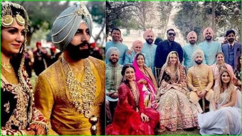 Gurdas Mann’s son Gurickk G Maan seen mopping after marrige