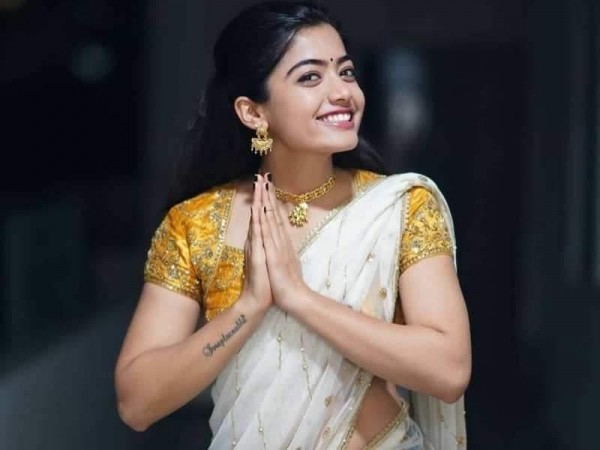 South actress Rashmika shared her beautiful pictures