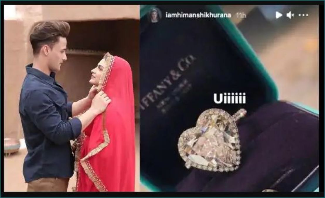 Himanshi Khurana got engaged with Asim Riaz