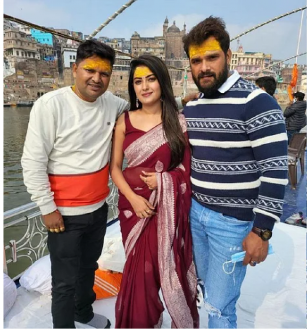 Khesari Lal Yadav shared tremendous picture with this actress