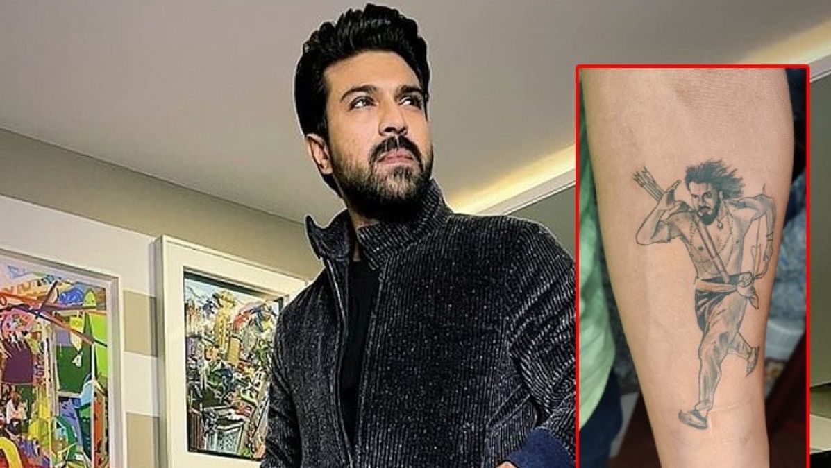 Ram Charan's fan's obsession makes everyone lose consciousness, gets actor's tattoo on hand