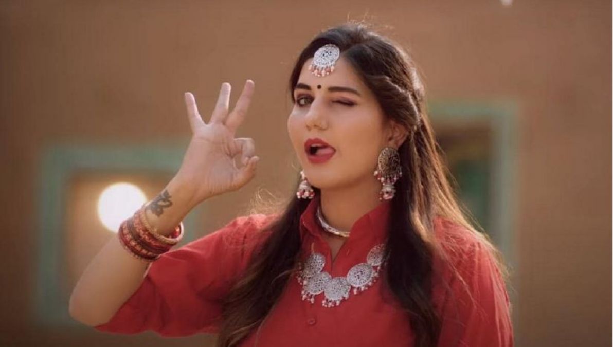 Sapna Choudhary's new song records millions of views in few hours