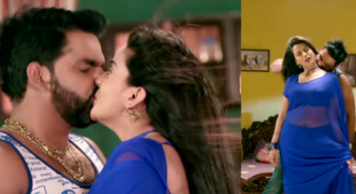 The hot incarnation of Akshara Singh and Pawan Singh came out, here's the video!