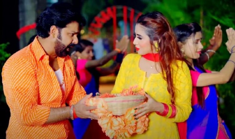 With the release, Pawan Singh's new song made a splash, see this awesome video