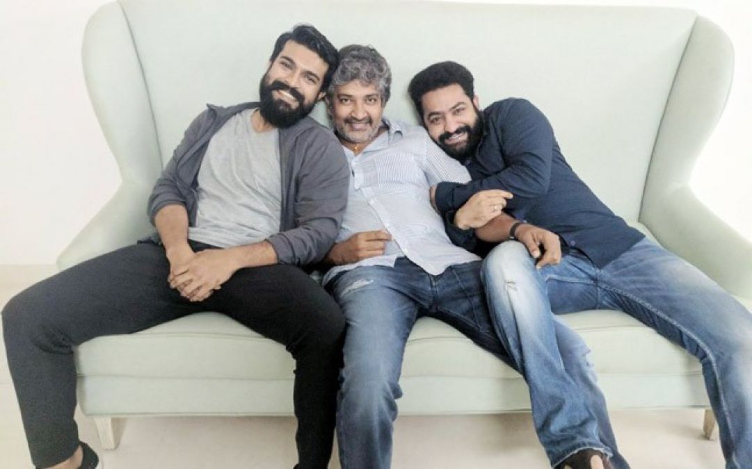 #RRR Shot going on at a brisk pace in Hyderabad