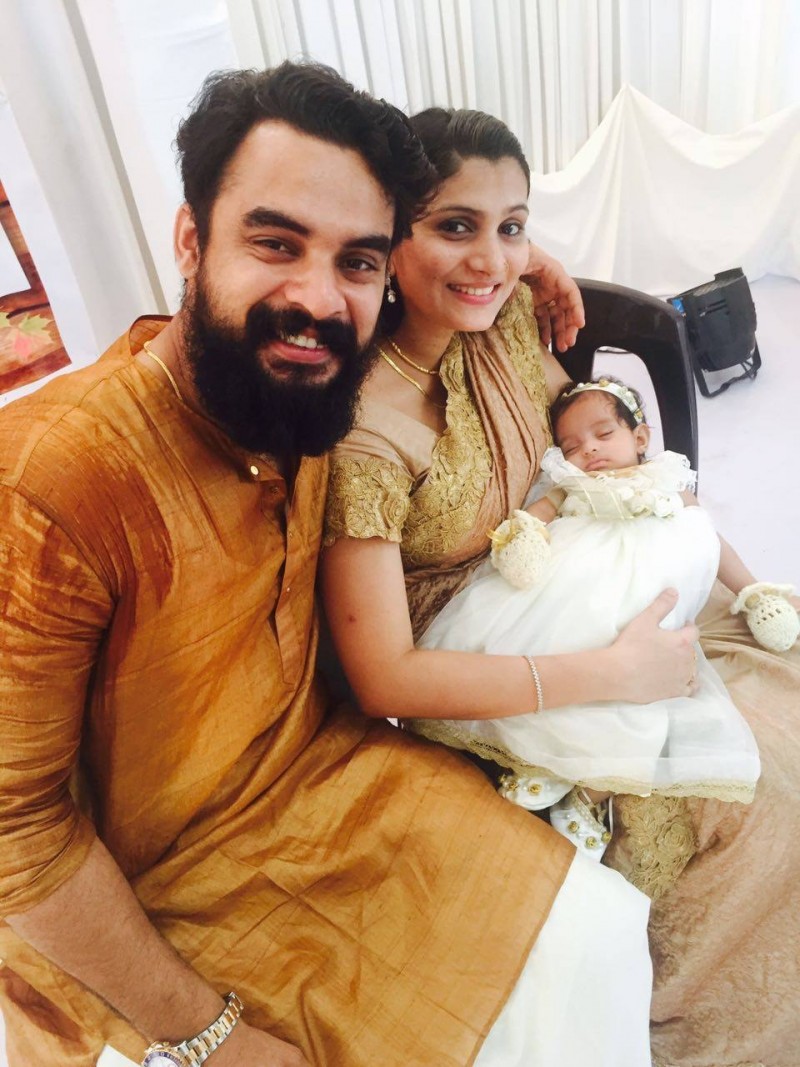Tovino Thomas shared adorable picture of his child