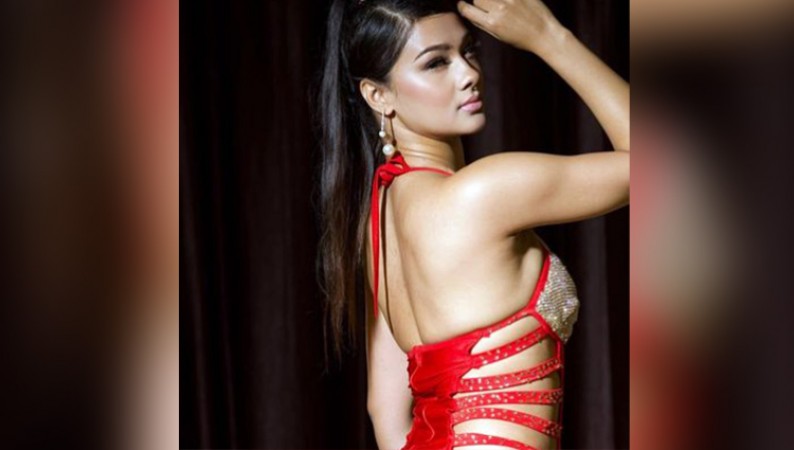 Namrata Malla seen posing in a red dress, creates stir
