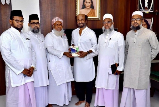 Abu Bakr of Haj Association met Rajinikanth