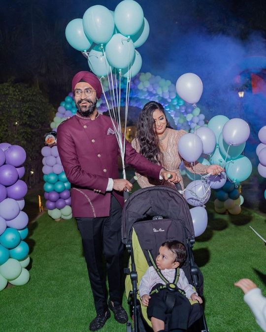 On the first birthday of the beloved, Harshdeep Kaur kept such a party that people were left watching