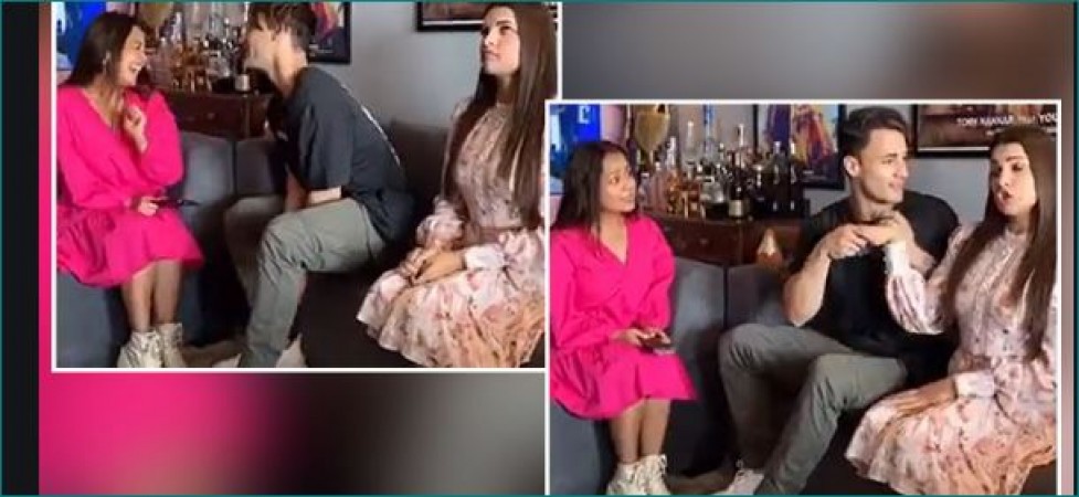 Asim Riaz became crazy about Neha Kakkar, Himanshi shares video