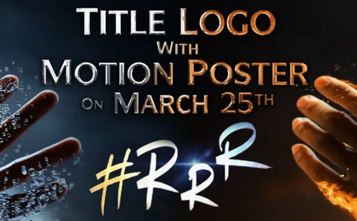 आज रिलीज़ होगा साउथ मूवी RRR का मोशन पोस्टर 