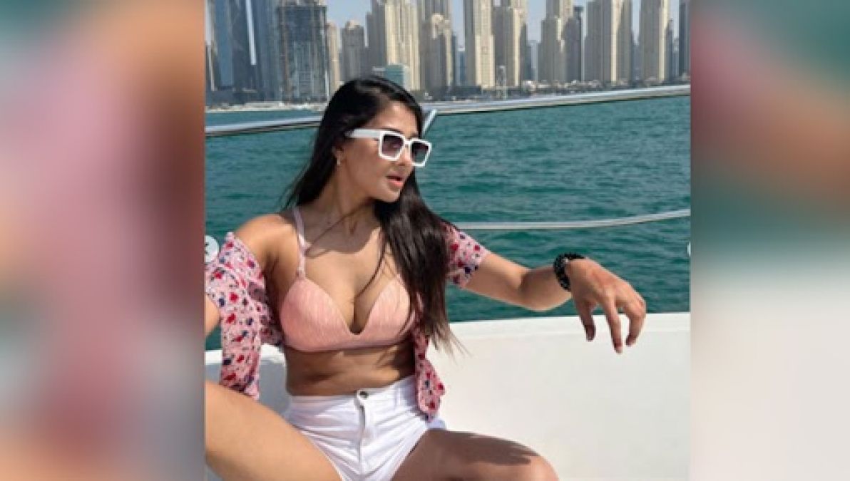 Namrita poses in pink bra, all the fans have lost consciousness