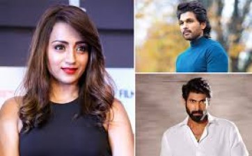 Allu Arjun spending time with Rana and Trisha over conference video call