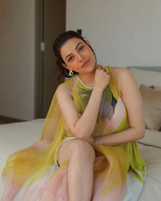 Kajal shared a beautiful photo after becoming a mother