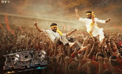 RRR first glimpse out. Jr NTR and Ram Charan are here to blow your mind away