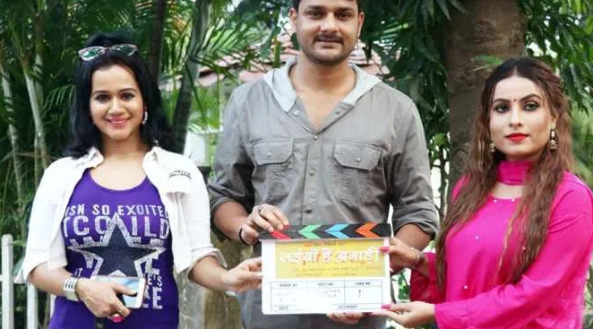 Bhojpuri actor Gaurav Jha started shooting for his upcoming film, know what actress said!