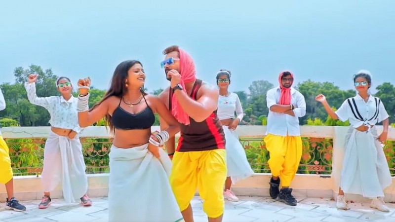Khesari-Rani's new song 'Saiya Ke Roti' became super hit