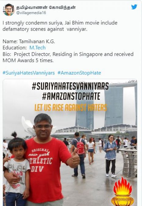 #SuriyaHatesVanniyars trend on Twitter, find out what's the whole matter?