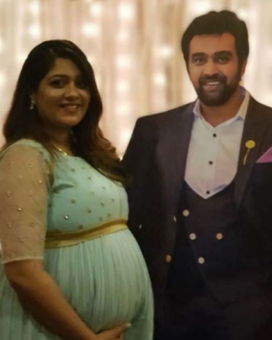 Meghana Raj's baby shower photos featuring late Chiranjeevi Sarja will make you go emotional