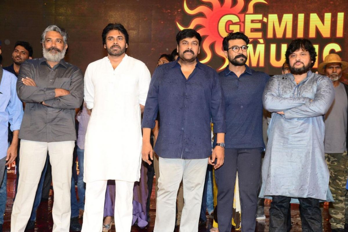 Thousands of fans attended Pre-release event of 'Sye Raa Narasimha Reddy', See pictures