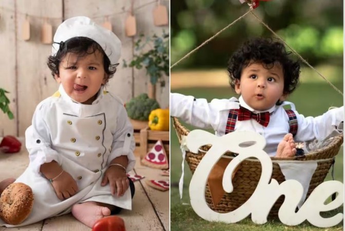 Bharti and Harsh's son Lakshya turns 1 year old...the chef look caught the attention of the fans