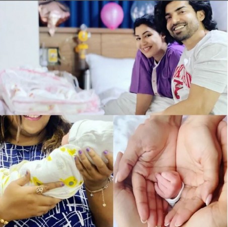 Pictures of Debina-Gurmeet's daughter surfaced, fans say ' cutest'