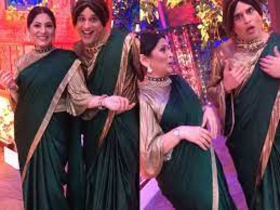 Archana slaps Krushna Abhishek in front of everyone, video went viral