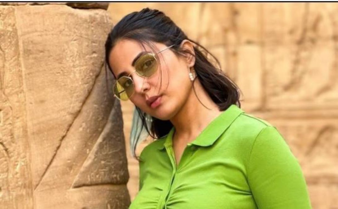 Hina Khan's Dubai look in the spotlight, fans praising fiercely