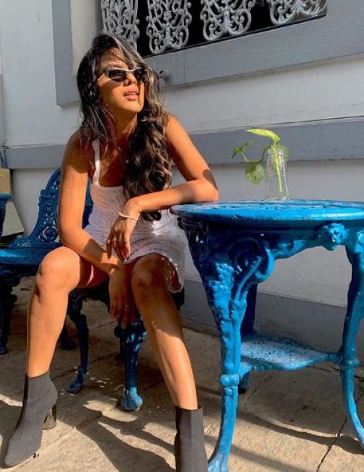 Nia Sharma shared this picture of her amid lockdown