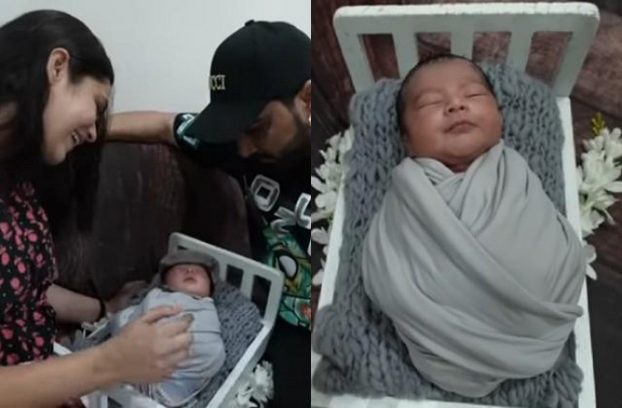 यूट्यूबर अरमान मलिक ने दिखाया अपने बेटे का चेहरा