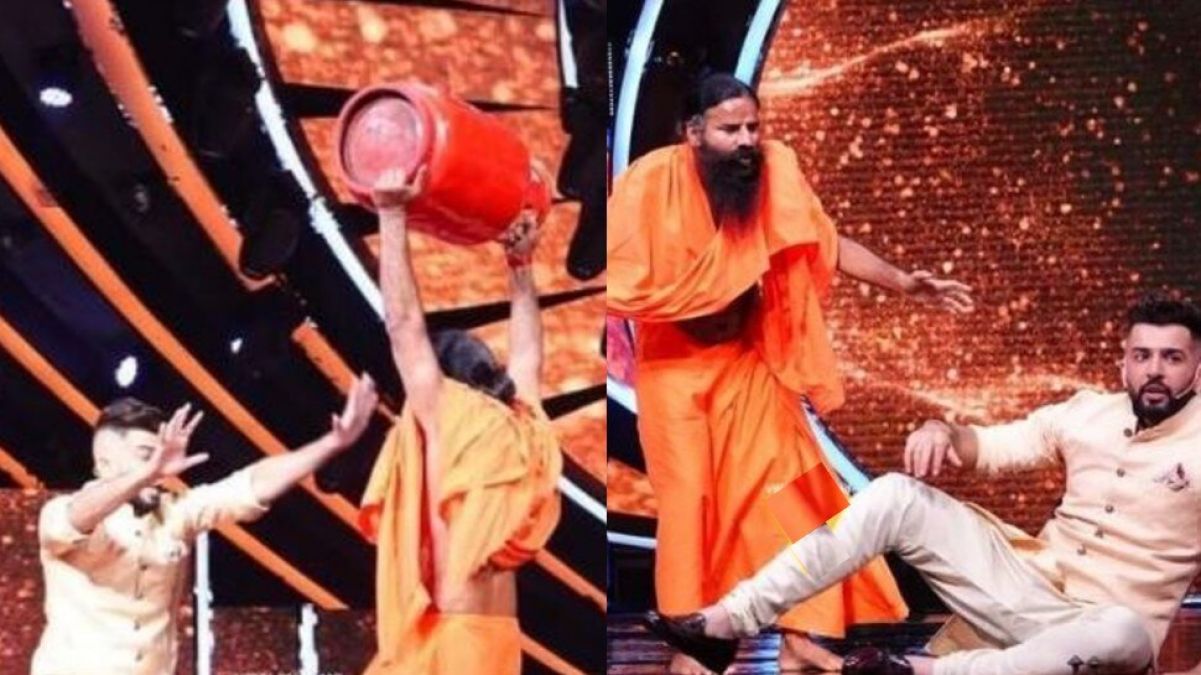 Baba Ramdev arrives on the sets of Indian Idol, creates huge ruckus, know the matter