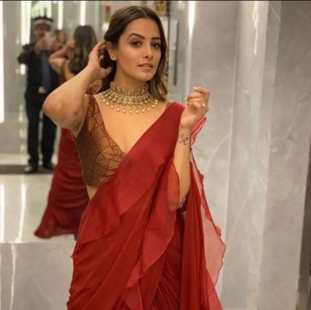 Anita Hasanandani setting trend with her sarees