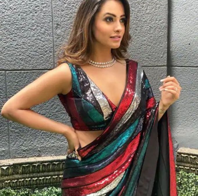 Anita Hasanandani setting trend with her sarees