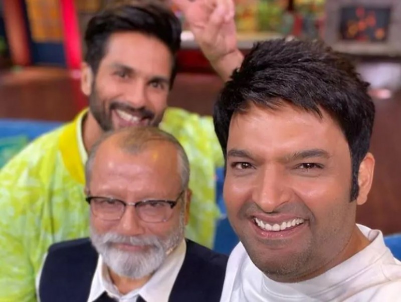 Shahid Kapoor reached Kapil Sharma's show with father, said this about grandson Zain